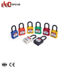 Новый дизайн Multi Color High Security Insulation Shackle Safety Padlock с ключом