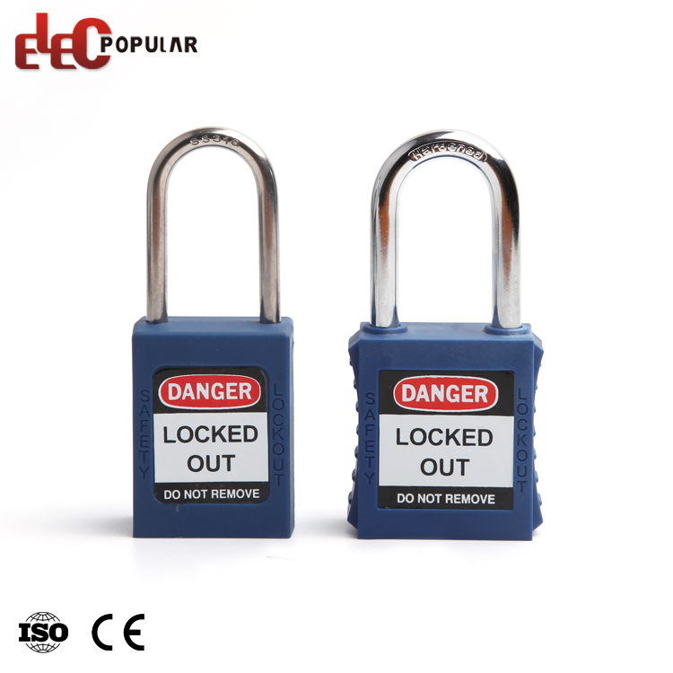 Китай Фабрика водонепроницаемая изоляция длинной стали PA Long Pa Lock Pa Lock Padlock Padlock